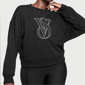 Victoria’s Secret Logo On Point Sweatshirt, Large, NWT